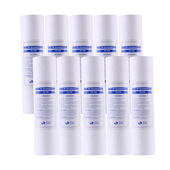 一级过滤家用净水器机纯水机 10寸1微米5微米PP棉滤芯 10支装