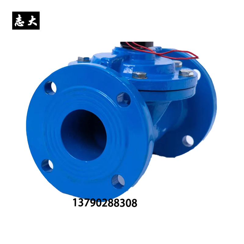 ZCS DF水用铸铁法兰电磁阀常闭DN32 40 50 65 80 100 150 200先导