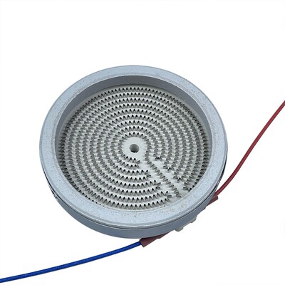 2插1300W【电陶炉光波炉发热盘】电煮茶炉发热丝炉芯配件13CM包邮