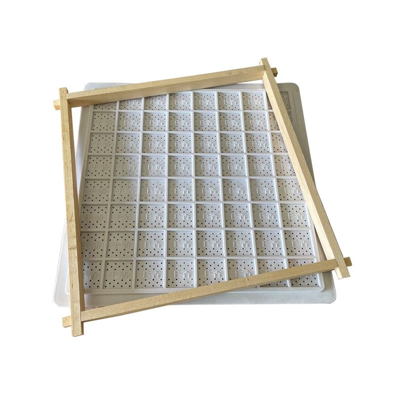 香干格板豆干模具豆腐干专用格板木质围框塑料格子板套框连体板