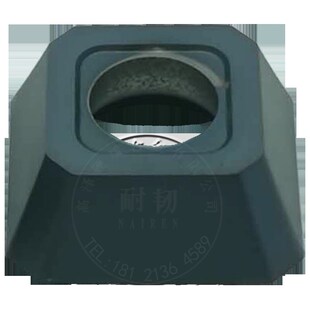 SEKT1204AFTN铣刀片四方刀粒带孔45度加硬铸铁铝用不锈钢金属陶瓷