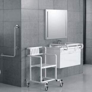 商场无障碍卫生间台盆扶手厕所多功能安全拉杆家用浴室防滑把手