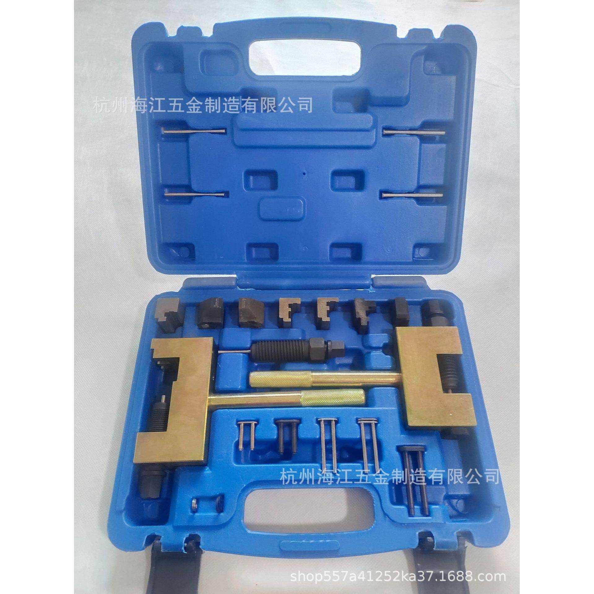 24件奔驰时规链条拆卸器顶链器M271272发动机正时链条铆接工具