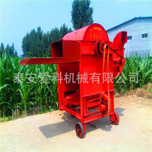 黑龙江家用75型脱粒机水稻小麦脱粒机震动筛网谷子高粱大豆打粒机