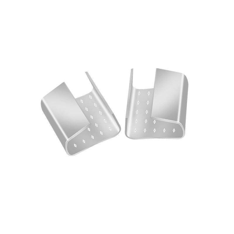 1608PET塑钢带打包扣 铁皮打包扣 塑钢扣打包带专用 包装扣 整箱