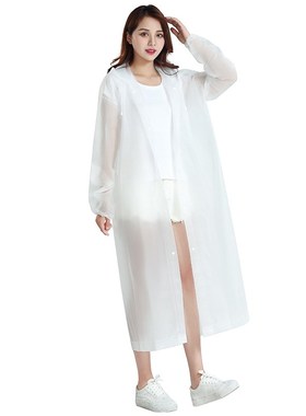 音乐节演唱会橙色紫色粉色蓝色旅行户外140克加厚EVA雨衣连体雨披