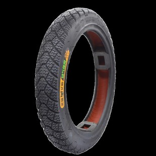 代驾车防爆真空胎14x2.125加厚耐磨外胎黑猫轮胎电动车缺气保用