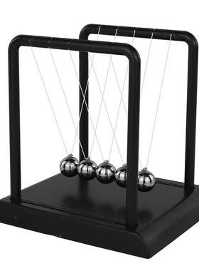 创意牛顿摆球办公桌办公室家居撞球弹力碰碰球物理能量守恒计步器