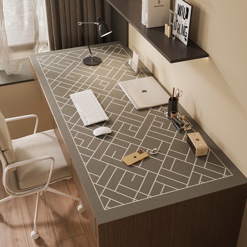 侘寂风书桌垫学生写字台防水防油防烫免洗桌布电脑学习桌面保护垫