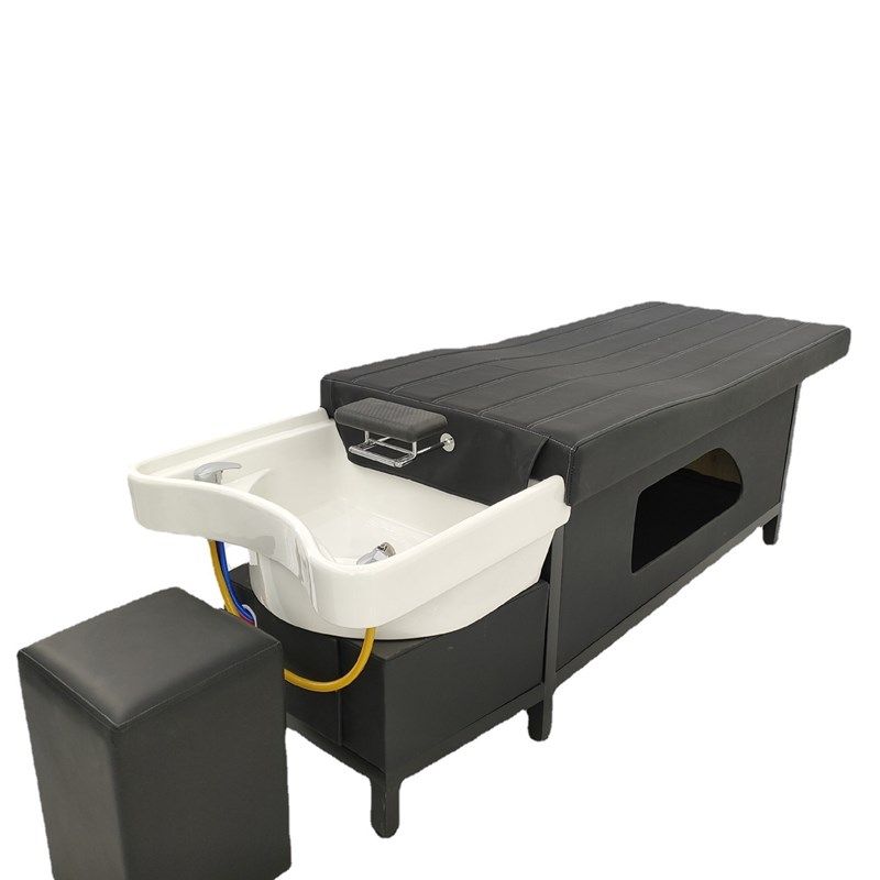 洗头床理发店专用高档洗头床美发设备发廊柜子美发椅子网红洗头床