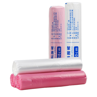 加厚塑料一次性围裙商用儿童画画吃饭罩衣大人吃小龙虾火锅店围腰