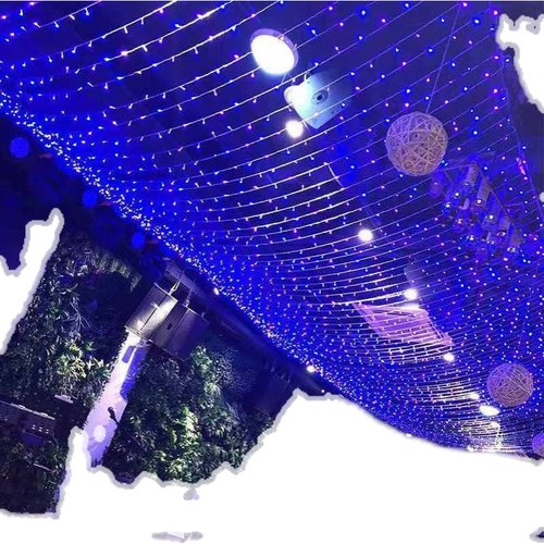 led小彩灯闪灯串灯满天星卧室浪漫房间装饰灯变色彩色星星灯户外