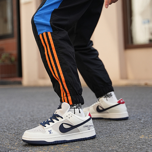 新款 潮流联名款 系带低帮日常出街时尚 男女同款 莆田鞋 休闲鞋 板鞋 款