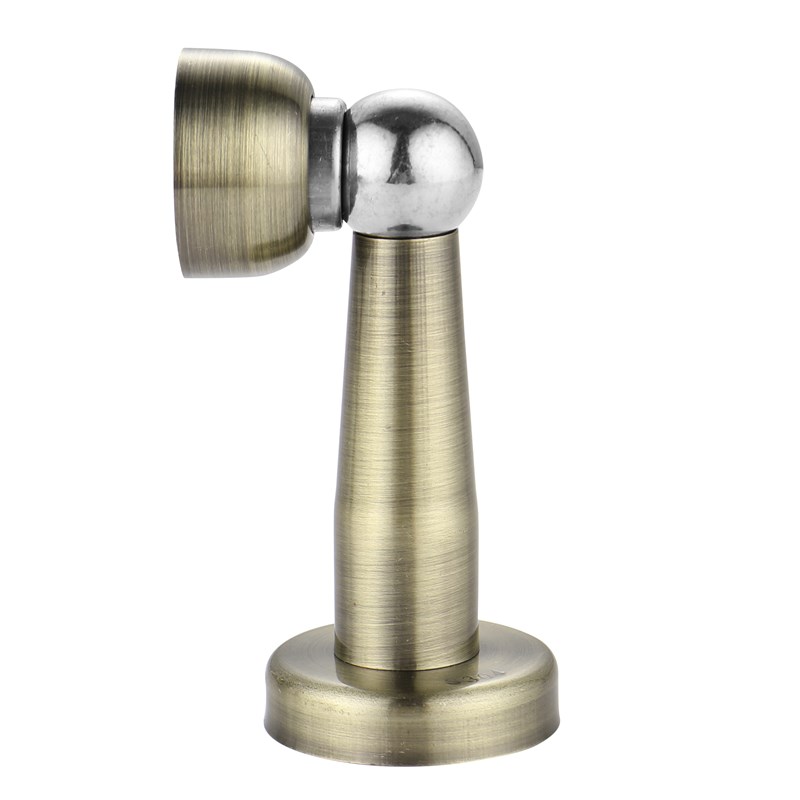 强磁不锈钢门吸地吸打孔款门碰黑白灰金古铜色门后防撞磁吸加厚