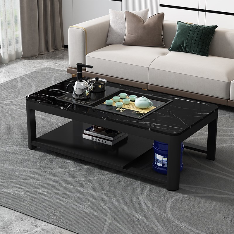 茶几客厅家用简约现代办公室功夫茶台烧水壶茶具一体简易泡茶桌子