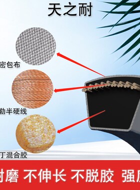 三角带A型A560 A570 A580 A590 A600 A6M10 A620li洗衣机传动皮带