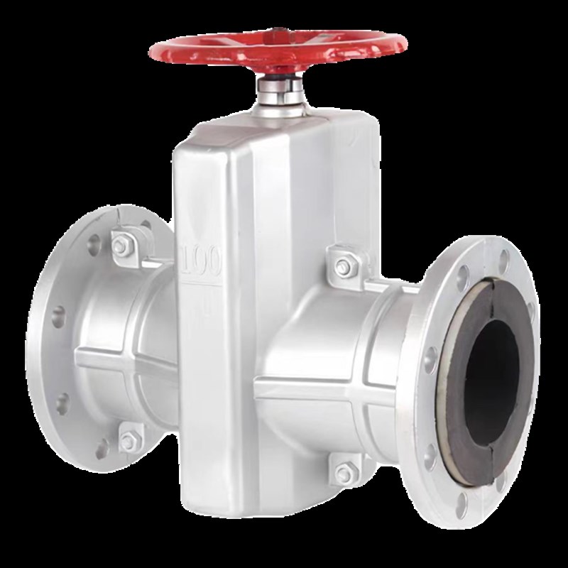 GJ41X-10L/6L铝合金/铸铁管夹阀I胶管阀耐腐蚀耐酸碱排泥浆渣粉