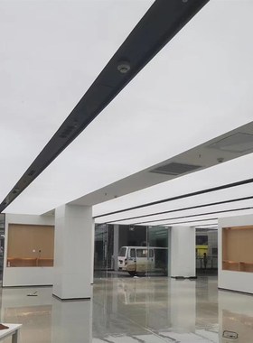 4S店白色透光膜 星空UV软膜天花 框架广告卡布灯箱 A级防火膜安装