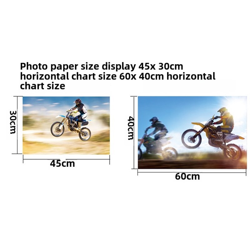 越野摩托车摩托车贴纸汽车挂画体育竞技背景墙海报相框客厅装饰画