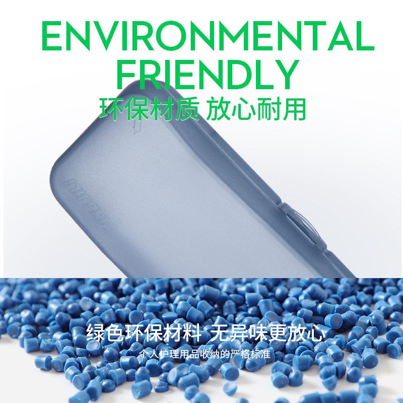 英吉利手动剃须刀架盒刮胡刀收纳盒旅行盒须刀盒便携盒子多功能