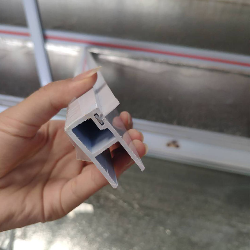 点菜柜冒菜柜平面玻璃边框滑轮移轮滚轮保鲜柜真空方形移门框配件