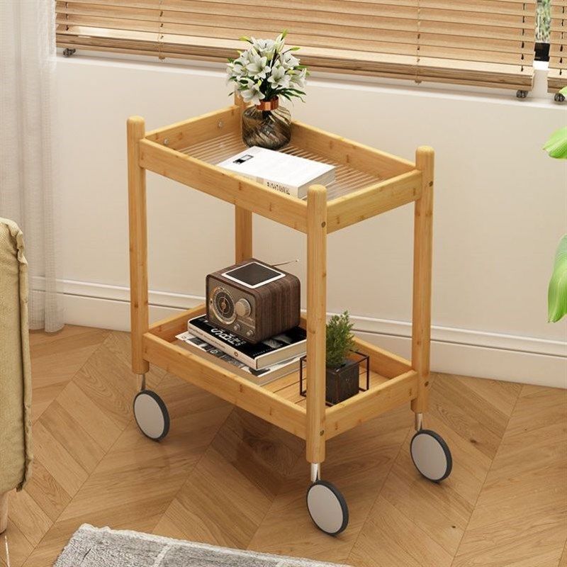 北欧沙发边几小户型客厅沙发边柜玻璃小茶几日式可移动小推车带轮,住宅家具,角几/边几,淘宝优惠券,粉丝福利购,淘宝优惠卷