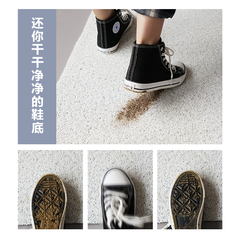卡通柯基入户门地垫防滑进门垫家用踏脚垫子丝圈可裁剪门口地毯