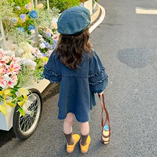 Детская джинсовая юбка
