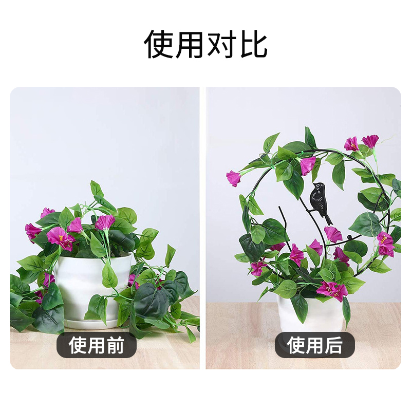 铁艺爬藤攀爬架造型山乌龟雪莹花盆阳台庭院用绿植盆景支架支撑杆