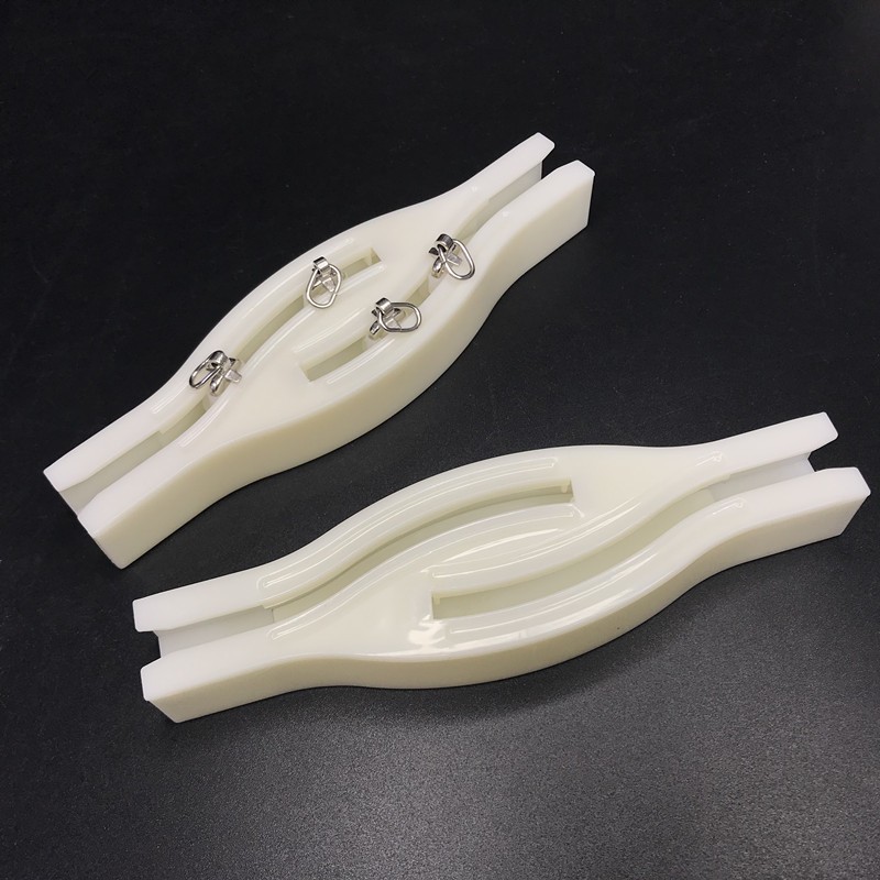 窗帘轨道连接器交叉帘连接器拼接器连接条塑料轨道接头窗帘配件