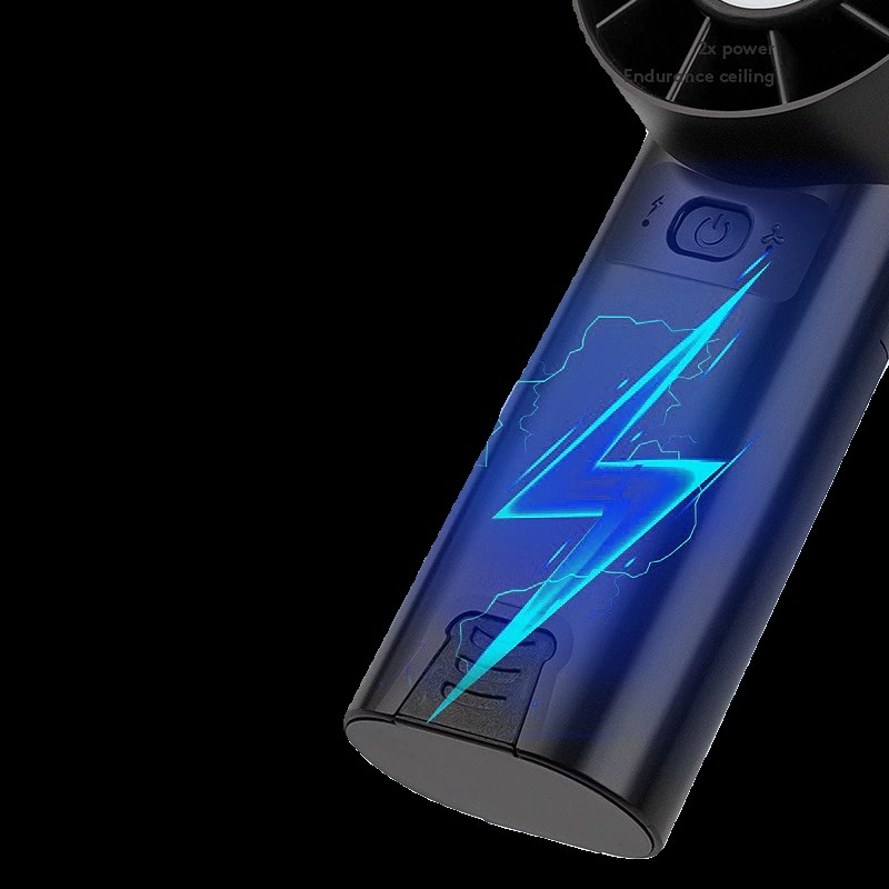 共田 F30手持小风扇 usb充电学生随身便携式迷你手拿芭蕉扇大风力