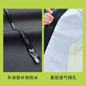 摩托车骑行防水雨服加厚全身防暴雨机车分体雨衣 男款 雨衣雨裤 套装