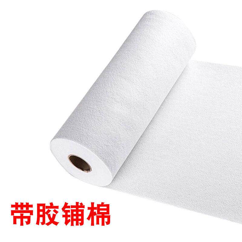 一米起拍80~200g辅棉带胶 带胶辅棉 铺棉带胶 DIY辅棉粘衬布