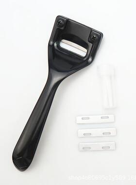 黑色美式皮革削薄刀 削皮工具 打薄皮料 手工皮雕皮艺工具 削薄器