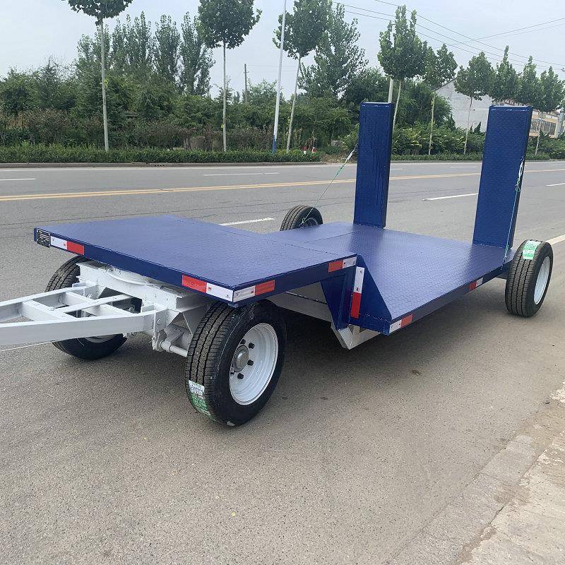 机械工具车农用平板拖车重型搬运设备挖掘机拖车小型拖车运输车