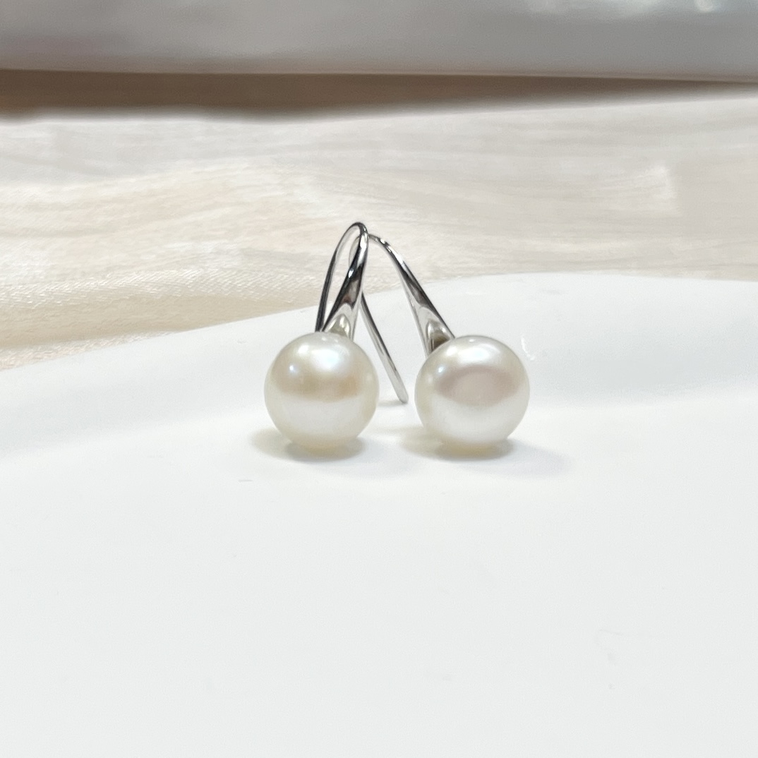 【莹莹专享】珍珠高跟鞋耳钉