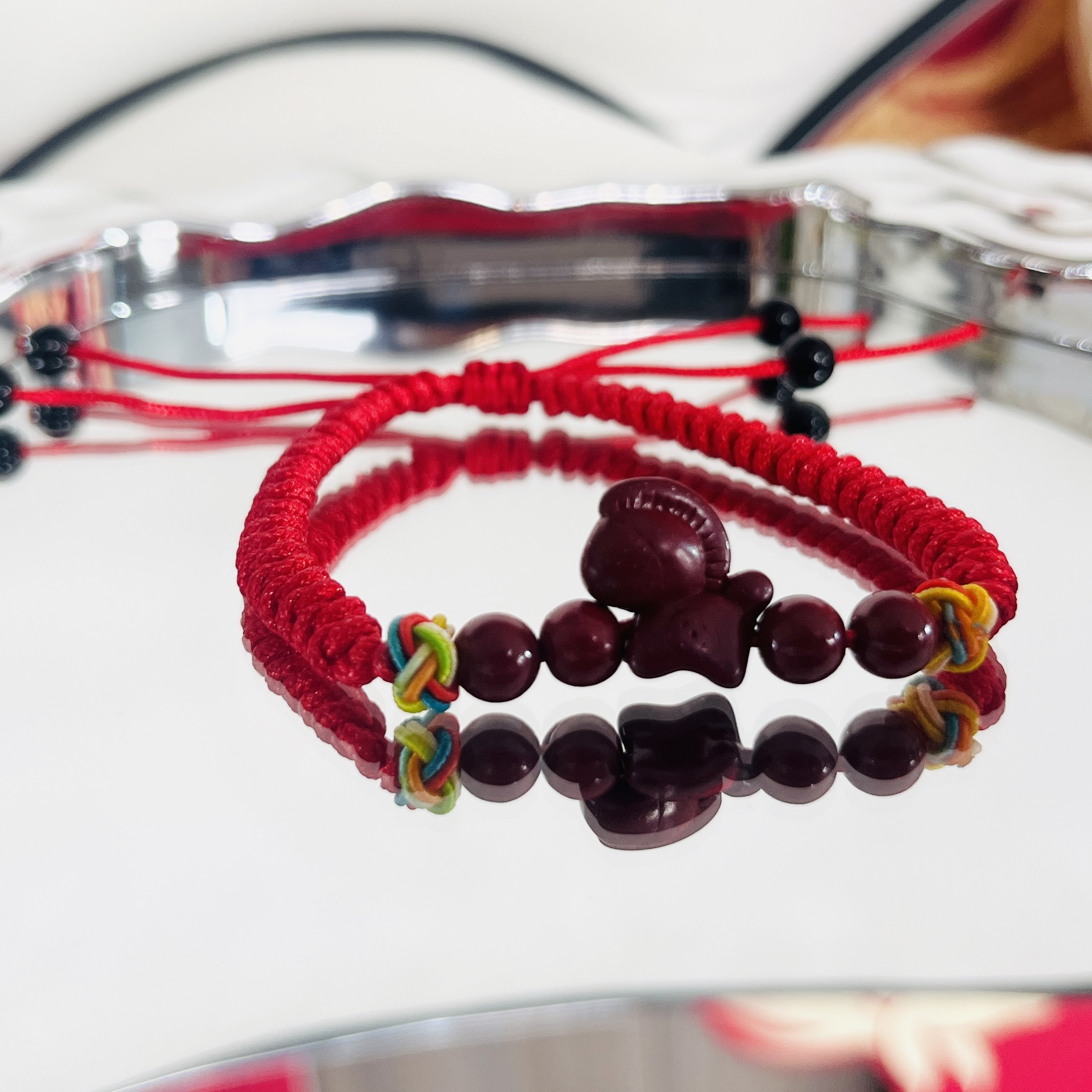 【璇姐专享】朱砂小马红绳手链,珠宝/钻石/翡翠,其他,淘宝优惠券,粉丝福利购,淘宝优惠卷