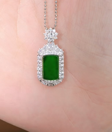 【璇姐专享】翡翠无事牌吊坠