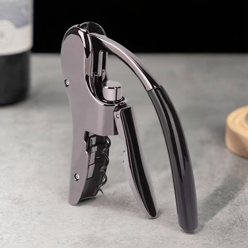 红酒开瓶器家用高档手动葡萄酒创意开酒器套装商用启瓶器高级质感