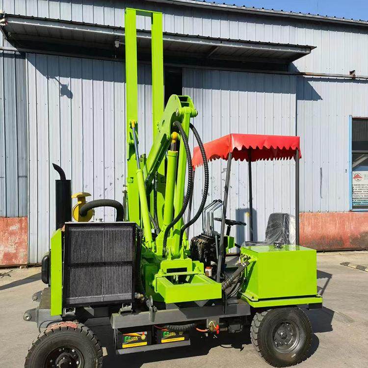 光伏护栏打桩机器挖机立杆钻孔设备打拔钻一体机护栏式打拔钻机,五金/工具,环卫车/保洁车/清扫车,淘宝优惠券,粉丝福利购,淘宝优惠卷