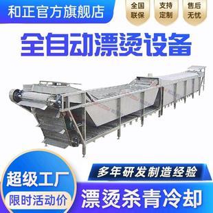 蔬菜漂燙去青設備海鮮預煮機定制 蒸煮機漂燙機殺青機水浴式