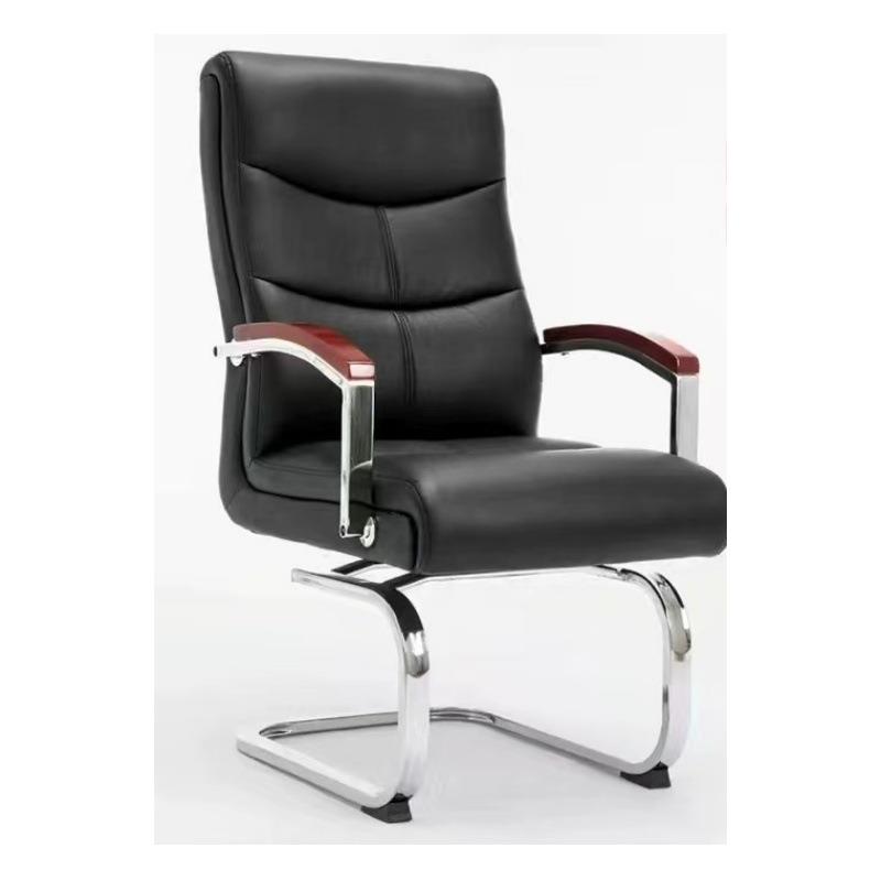 固定旋转弓形椅旋转椅会议室会议椅自动回位弓形职员椅办公电脑椅