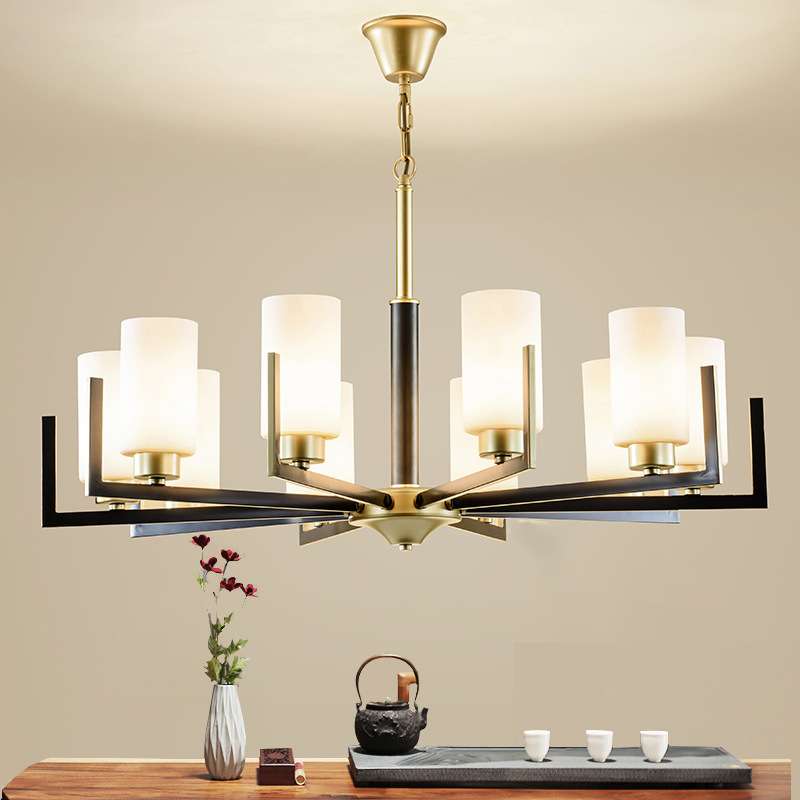 客厅吊灯北欧风格2020年新款灯具简约现代新中式餐厅灯创意餐桌灯