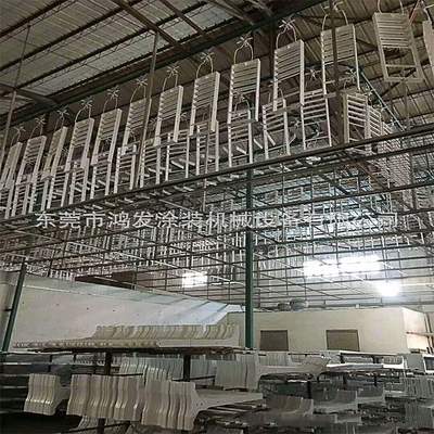 供应木制家具自动喷漆设备 涂装机械设备 配合吊空流水线作业