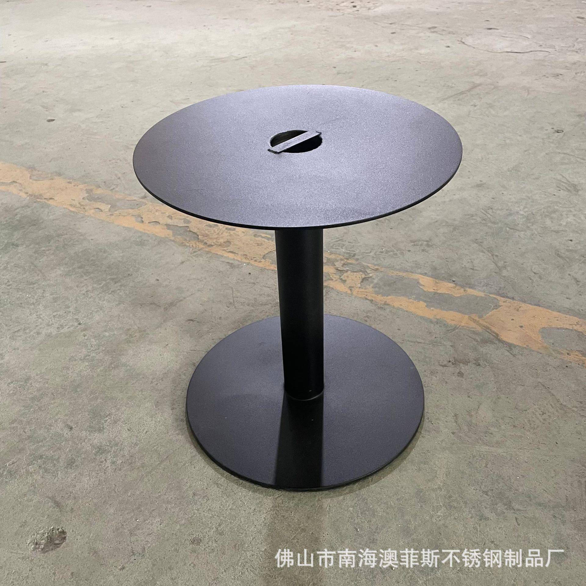 创意桌子脚架茶几台脚架桌脚支架办公桌方管腿支架不锈钢铁艺桌腿