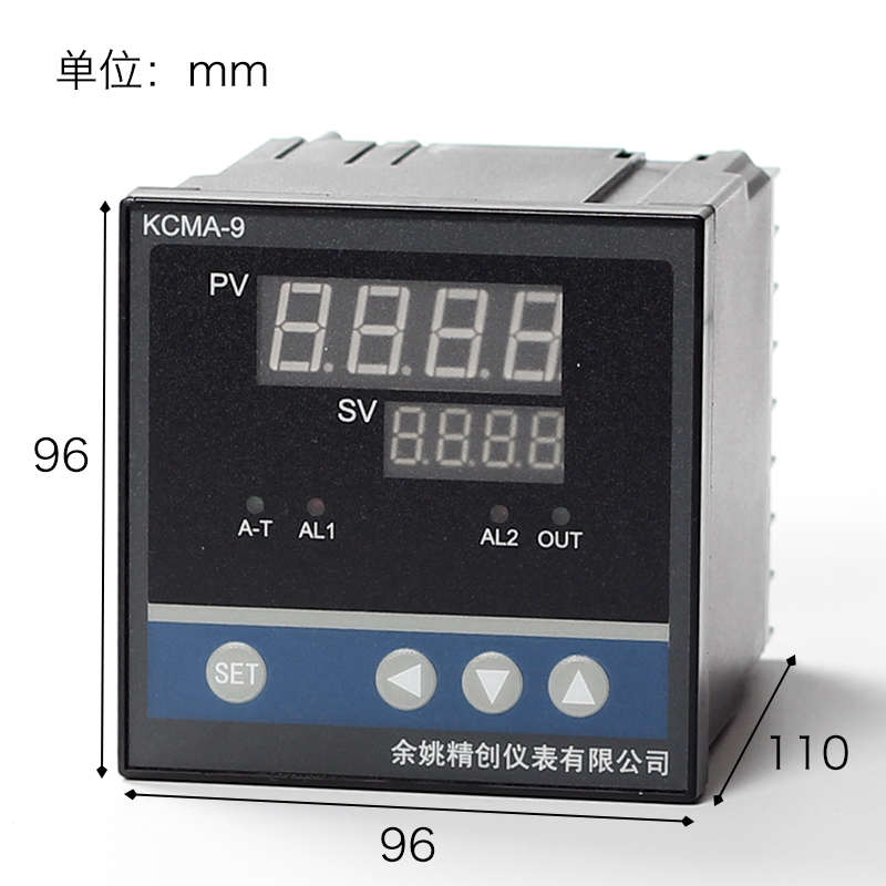 余姚精创温控器高精度智能PID温控仪4-20mA数显温度仪表RS485通
