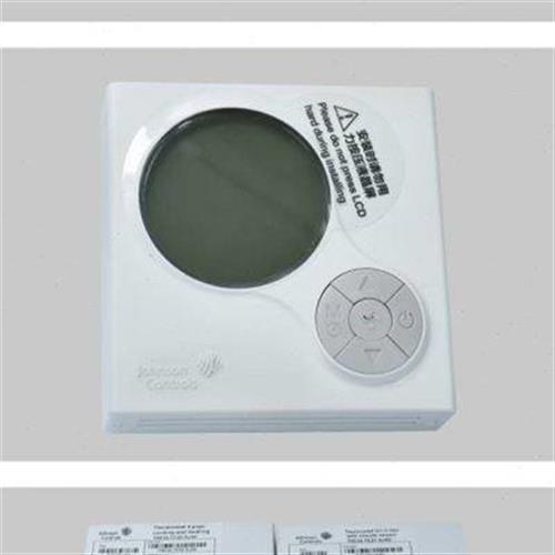 江森液晶数字温控器中央空调通风机盘管T6634TE20219JS0控制面板