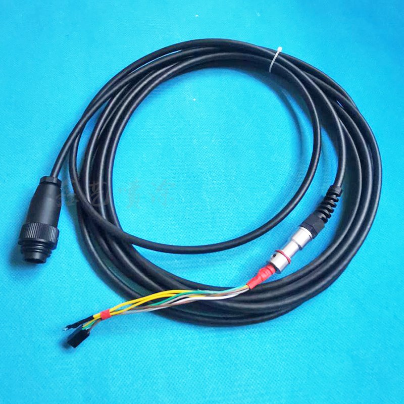 金马喷枪电缆线GM03手动静电喷粉枪主机连接线组件2F七芯接头喷塑