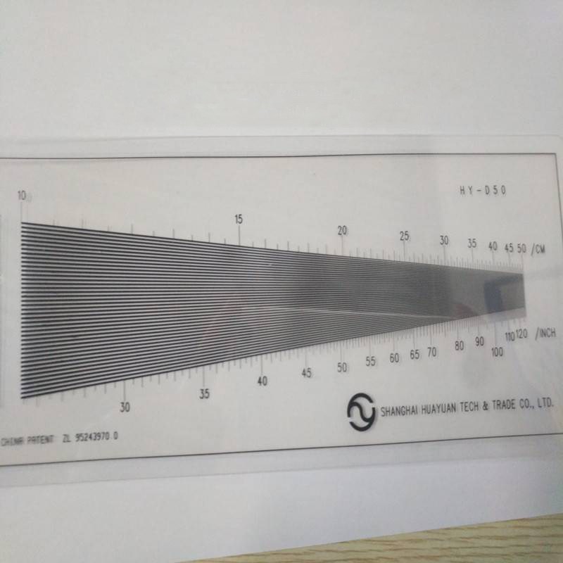 包邮塑量料经纬密度仪筛网密尺织丝物密度测网布料度目数测量