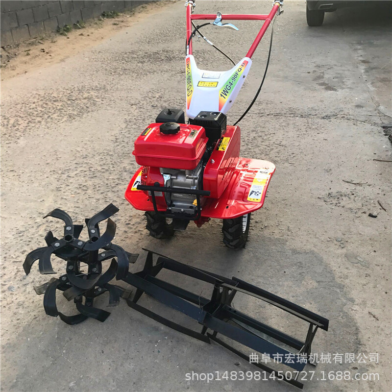 农用汽油小型旋耕机翻土机 果园开沟机微耕机 小型旋耕机翻土机